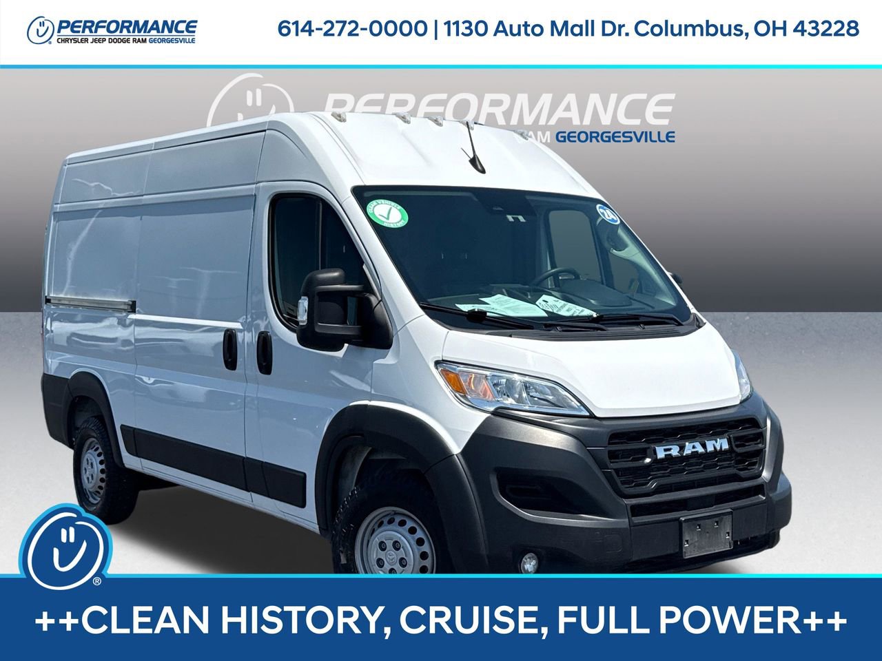 Used 2024 RAM ProMaster 2500 w/ Convenience Group