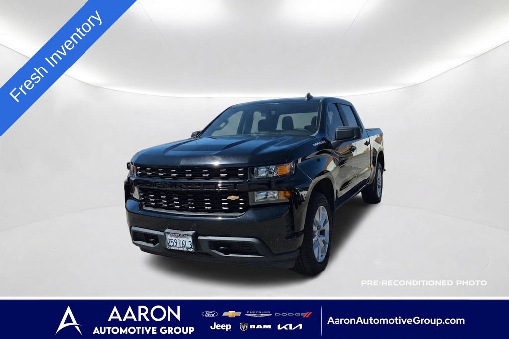 Used 2022 Chevrolet Silverado 1500 Custom RWD image 1