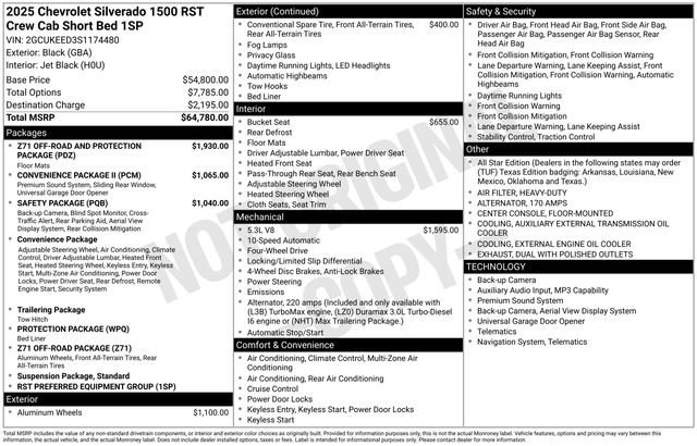 Used 2025 Chevrolet Silverado 1500 RST AWD/4WD video 2