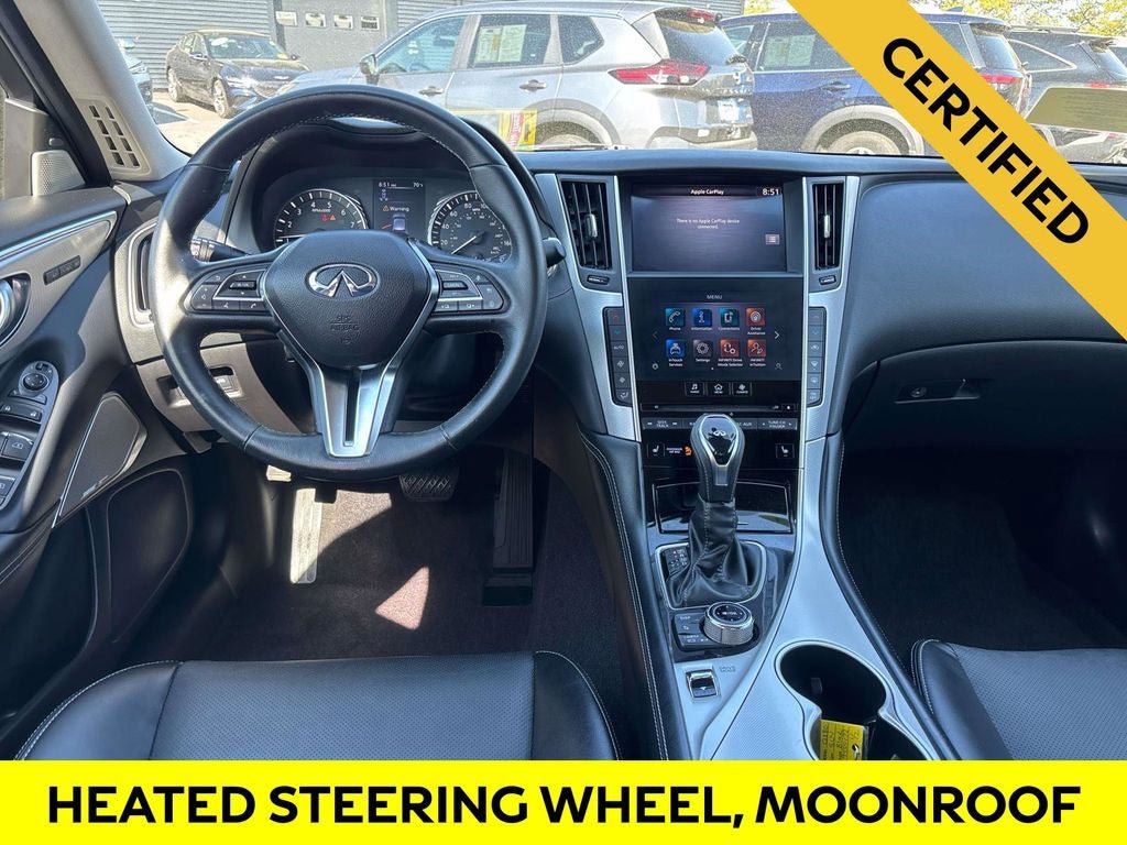 Certified 2023 INFINITI Q50 Luxe w/ Cargo Package AWD/4WD image 10