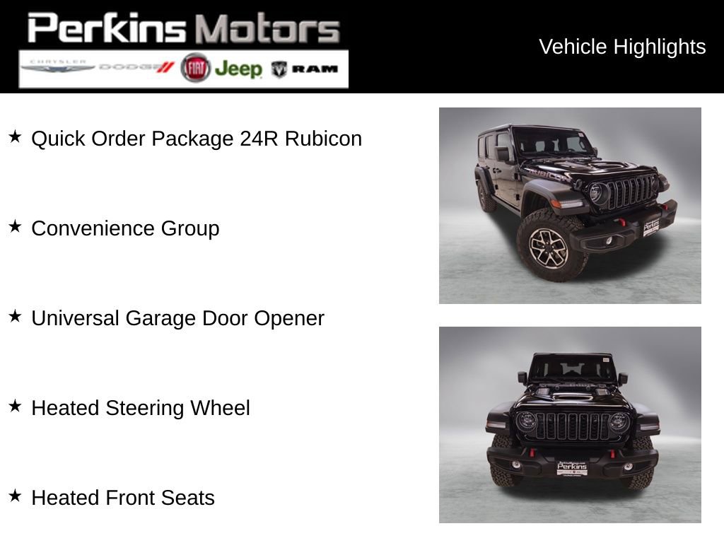 New 2025 Jeep Wrangler Unlimited Rubicon image 2