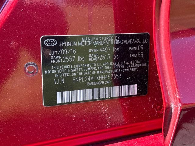 Used 2017 Hyundai Sonata SE FWD image 17