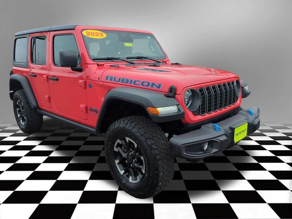 Used 2025 Jeep Wrangler Unlimited Rubicon 4xe w/ Safety Group image 5