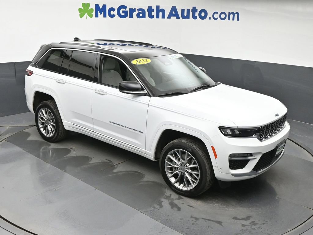 Used 2022 Jeep Grand Cherokee Summit AWD/4WD image 3
