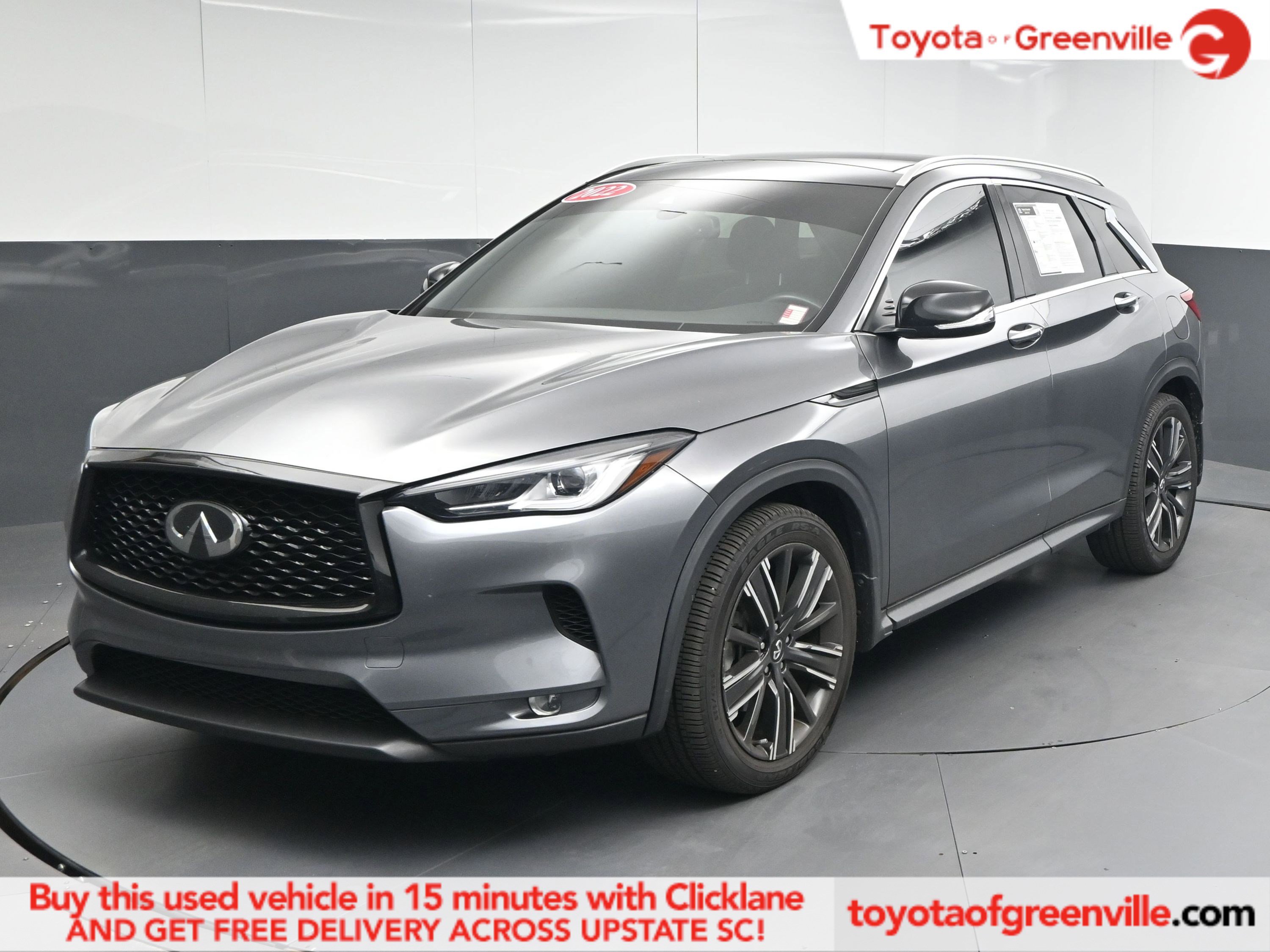 Used 2022 INFINITI QX50 Luxe w/ Appearance Package