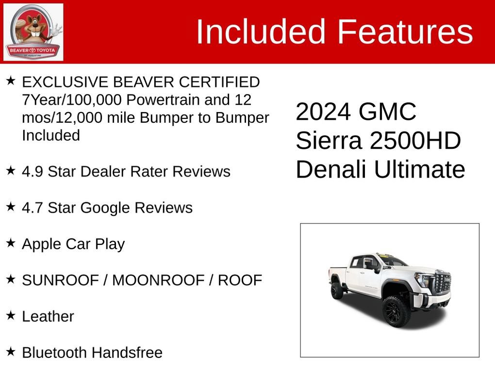Used 2024 GMC Sierra 2500 Denali Ultimate AWD/4WD image 4