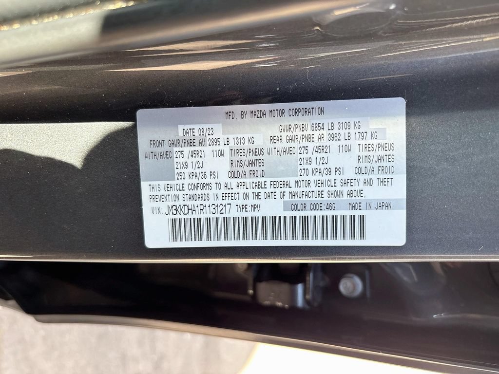Certified 2024 MAZDA CX-90 Plug-In Hybrid w/ Premium Pkg AWD/4WD image 34