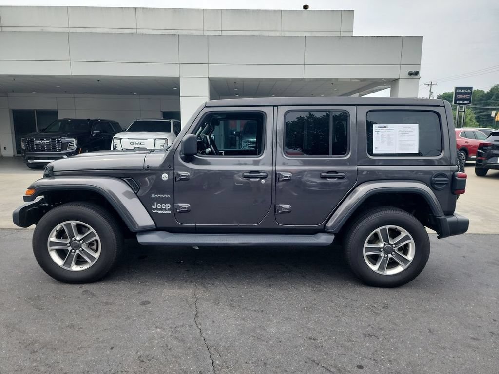 Used 2021 Jeep Wrangler Unlimited Sahara AWD/4WD image 5