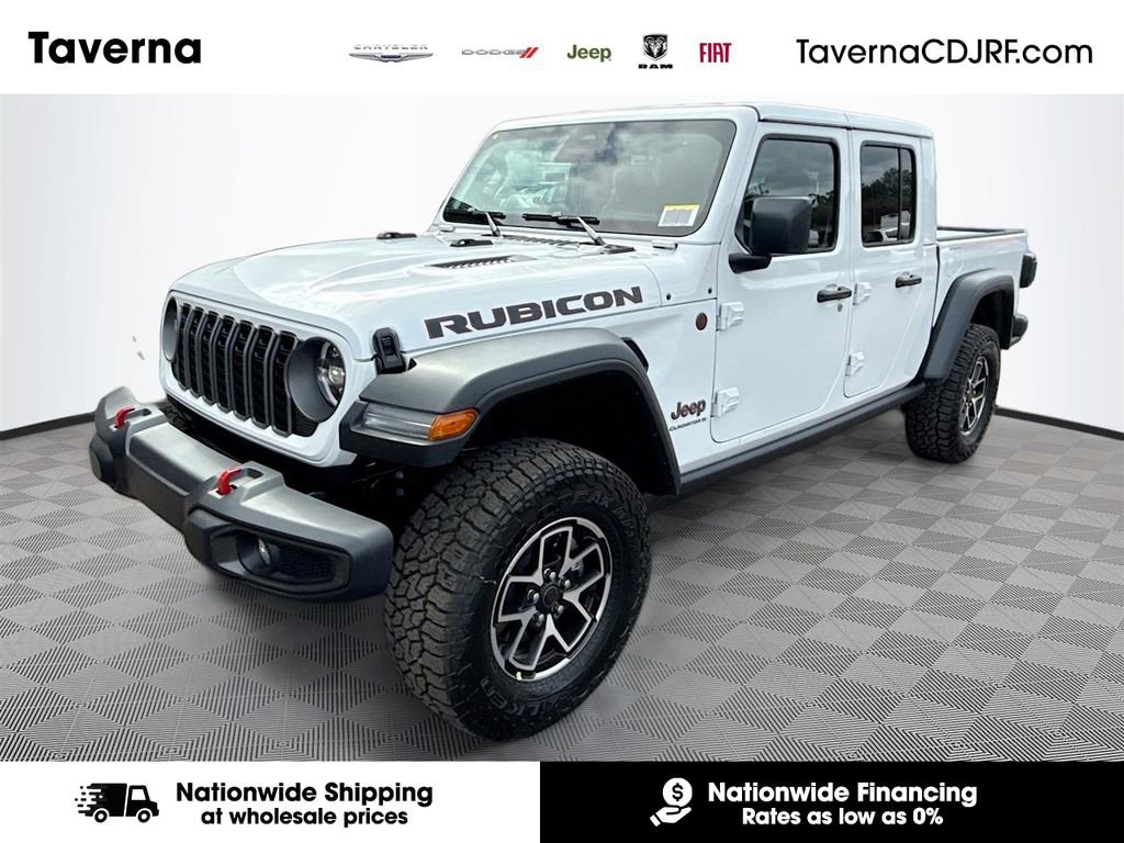 New 2026 Jeep Gladiator Rubicon w/ Steel Power Dome Hood Package AWD/4WD image 1