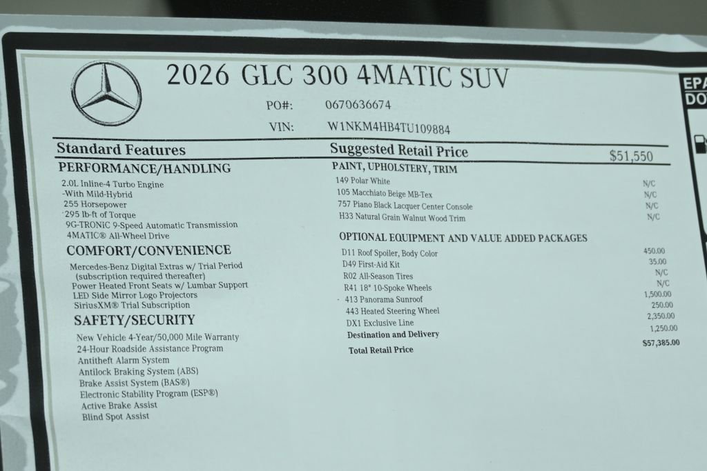 Used 2026 Mercedes-Benz GLC 300 4MATIC image 30
