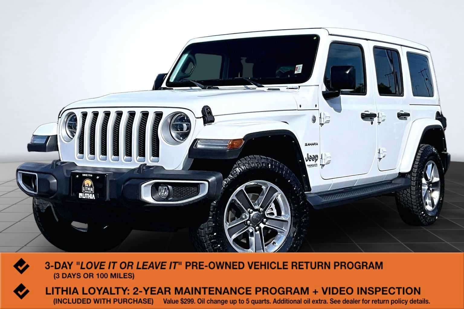Used 2022 Jeep Wrangler Unlimited Sahara w/ LED Lighting Group AWD/4WD video 1