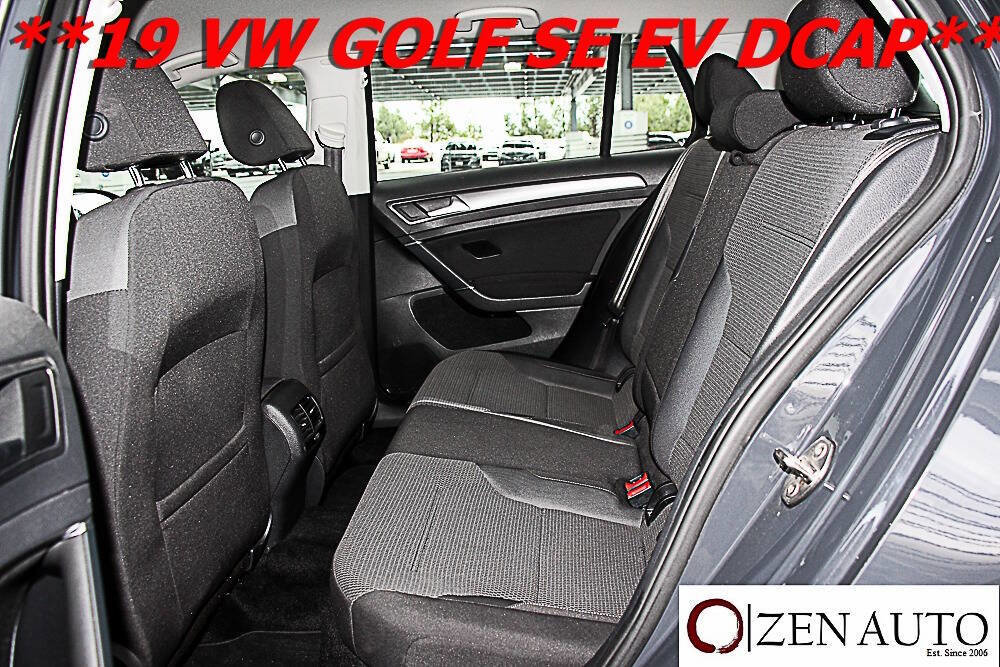 Used 2019 Volkswagen e-Golf SE w/ Driver Assistance Package image 30