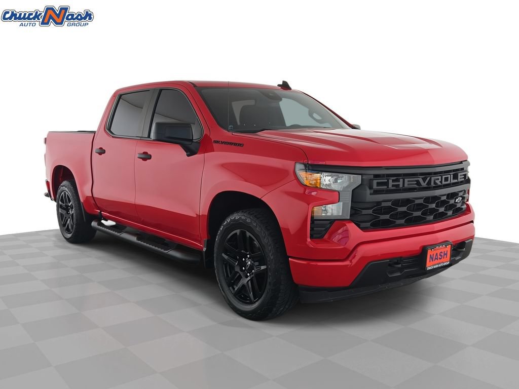 Used 2024 Chevrolet Silverado 1500 Custom w/ Turbomax Blackout Package