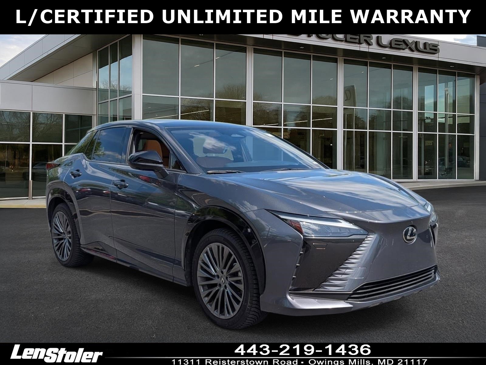 Certified 2023 Lexus RZ 450e Premium w/ Accessory Package (2T)