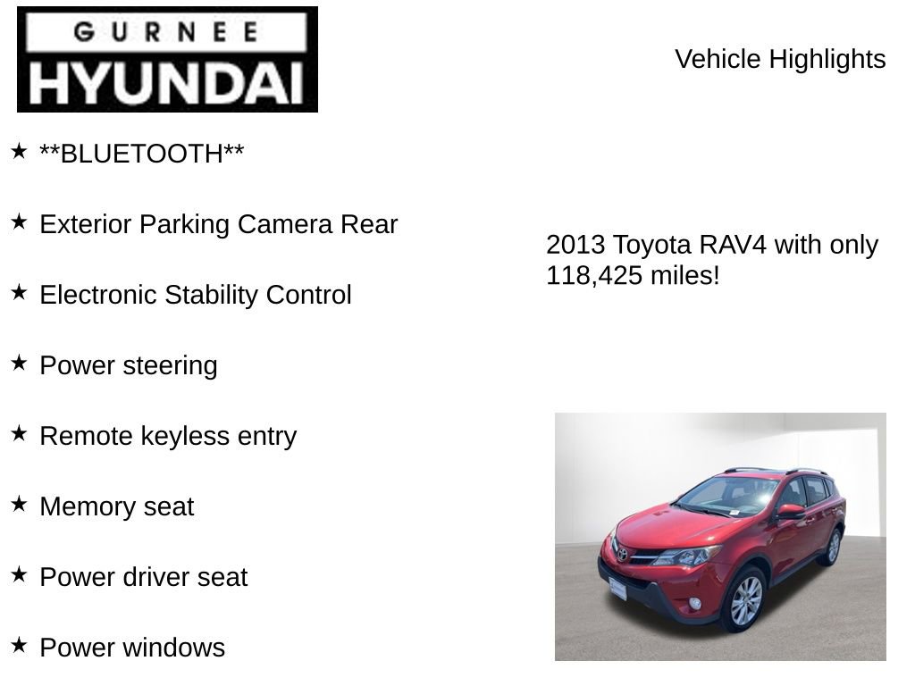Used 2013 Toyota RAV4 Limited AWD/4WD image 8