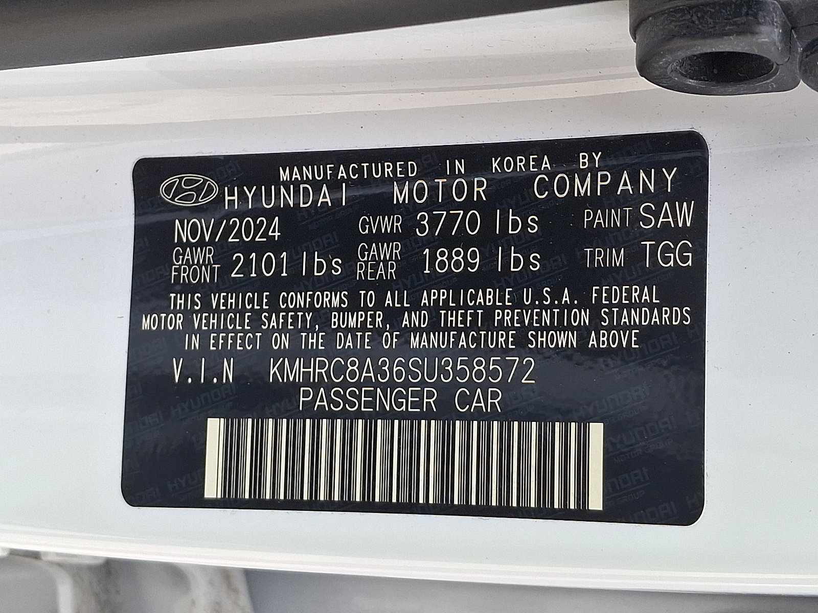 Certified 2025 Hyundai Venue SEL image 30