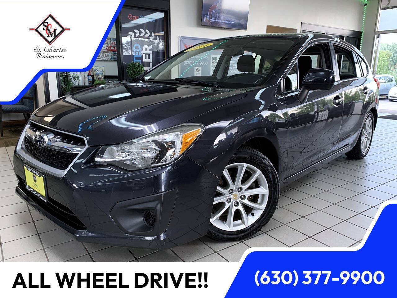 Used 2014 Subaru Impreza 2.0i Premium w/ All-Weather Package w/CVT AWD/4WD image 1