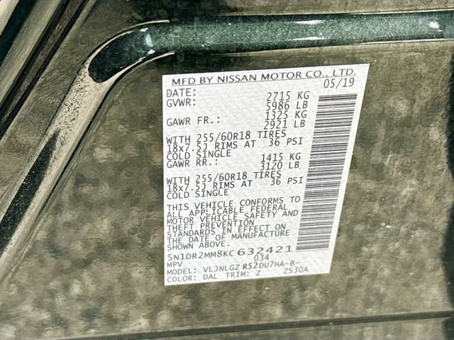 Used 2019 Nissan Pathfinder SL AWD/4WD image 20