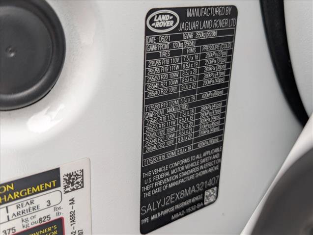 Used 2021 Land Rover Range Rover Velar S image 25