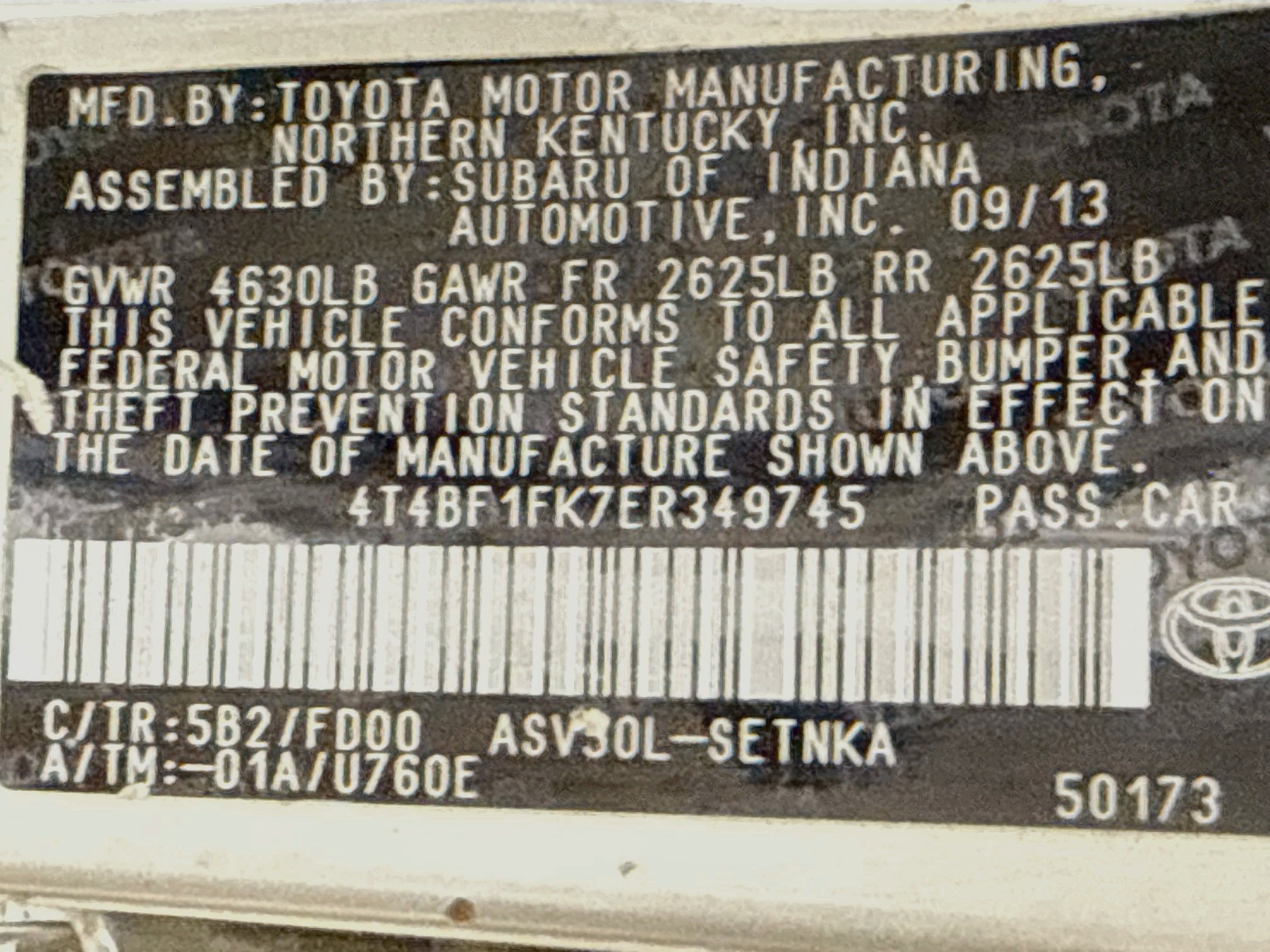 Used 2014 Toyota Camry LE FWD image 28