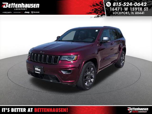 Certified 2021 Jeep Grand Cherokee Limited w/ Quick Order Package 28K 80th