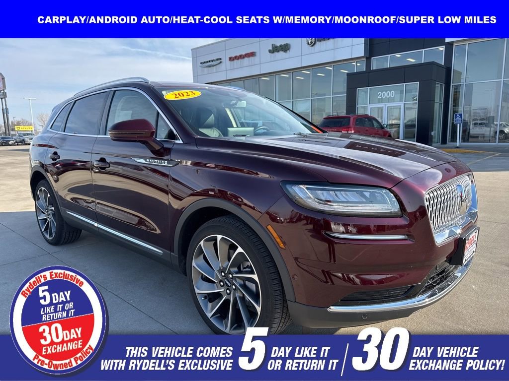 Used 2023 Lincoln Nautilus Reserve w/ Equipment Group 201A