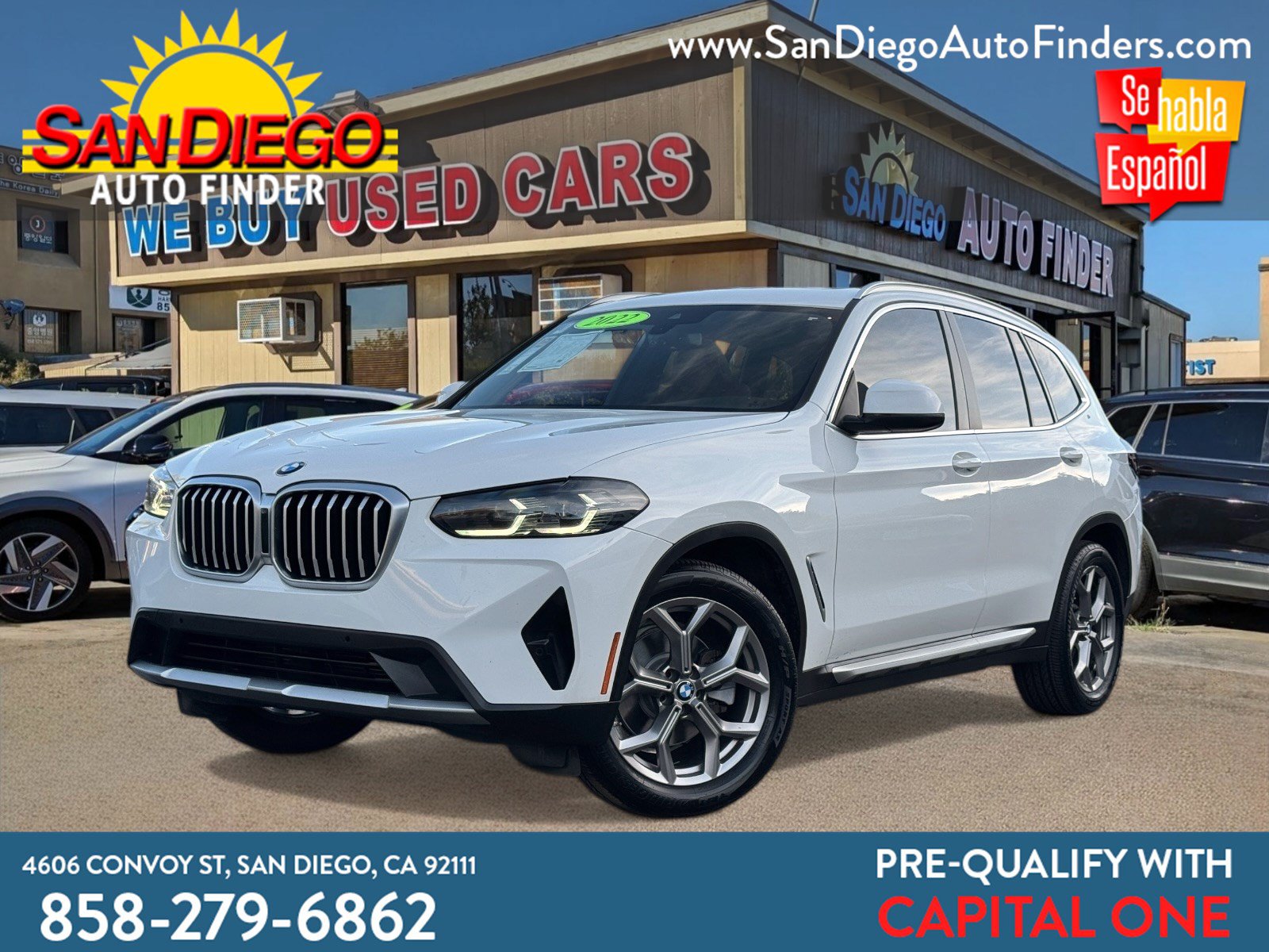 Used 2022 BMW X3 sDrive30i w/ Convenience Package RWD image 1