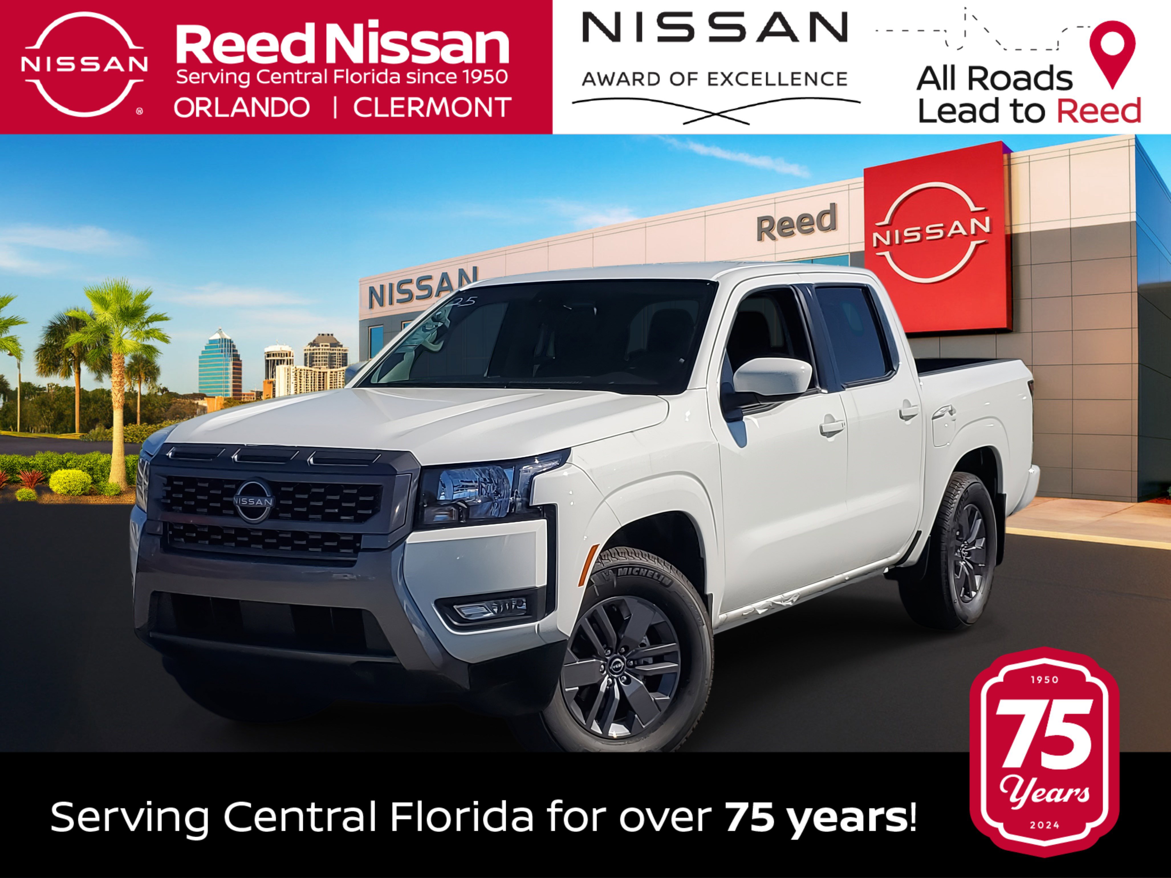 New 2025 Nissan Frontier SV w/ SV Convenience Package