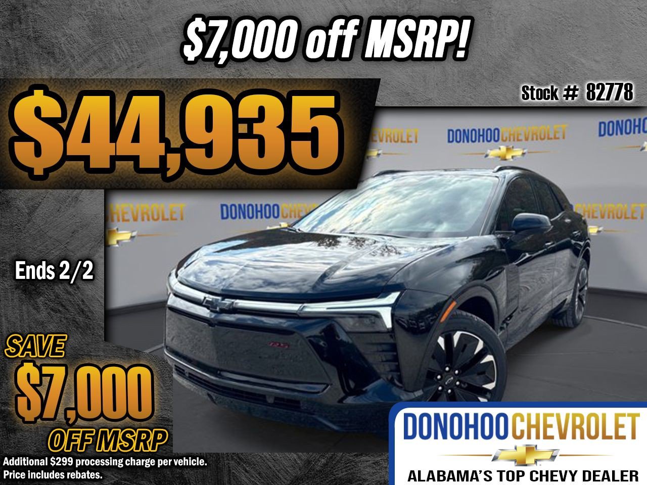 New 2026 Chevrolet Blazer EV RS