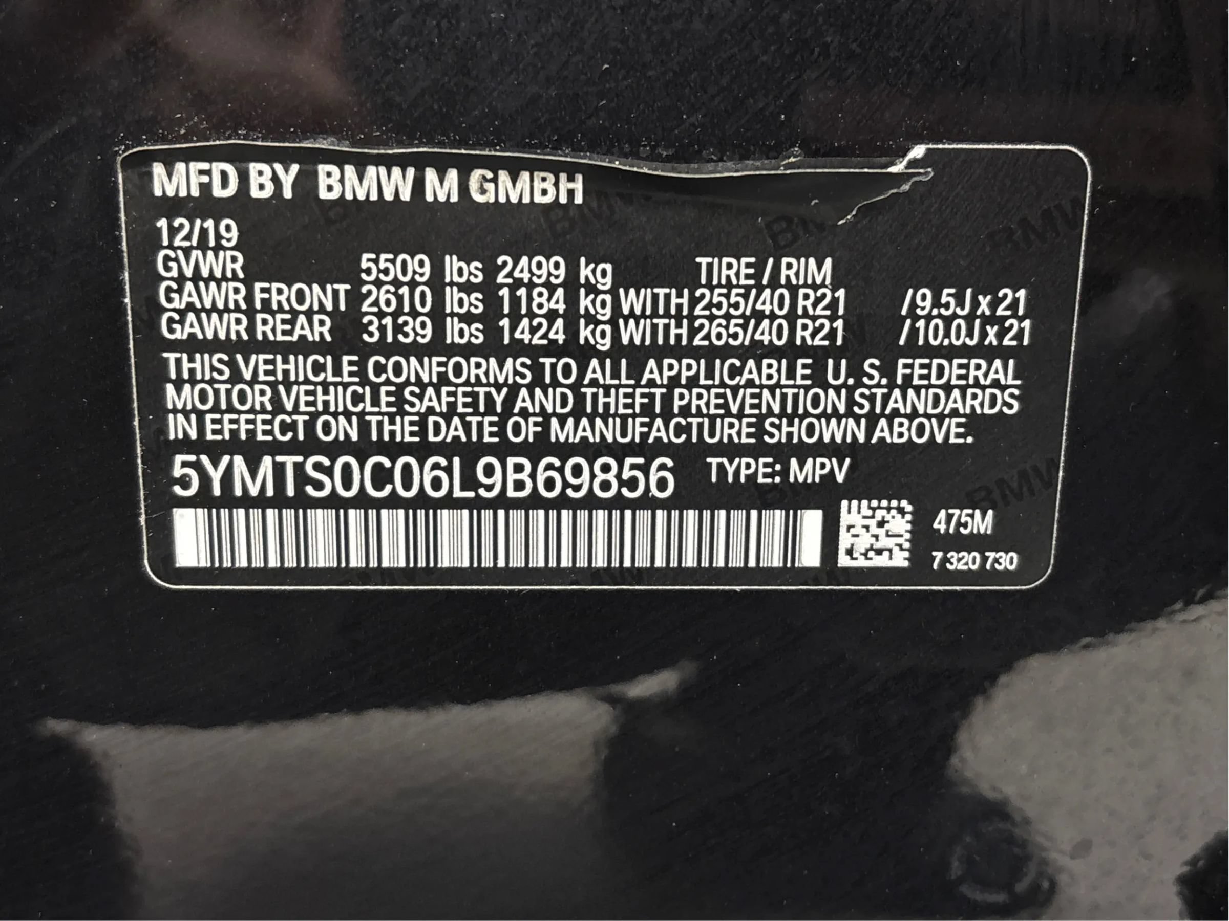 Used 2020 BMW X3 M w/ Executive Package AWD/4WD image 28