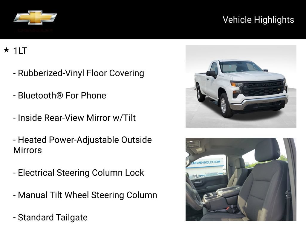 Certified 2023 Chevrolet Silverado 1500 W/T w/ WT Fleet Convenience Package RWD image 20