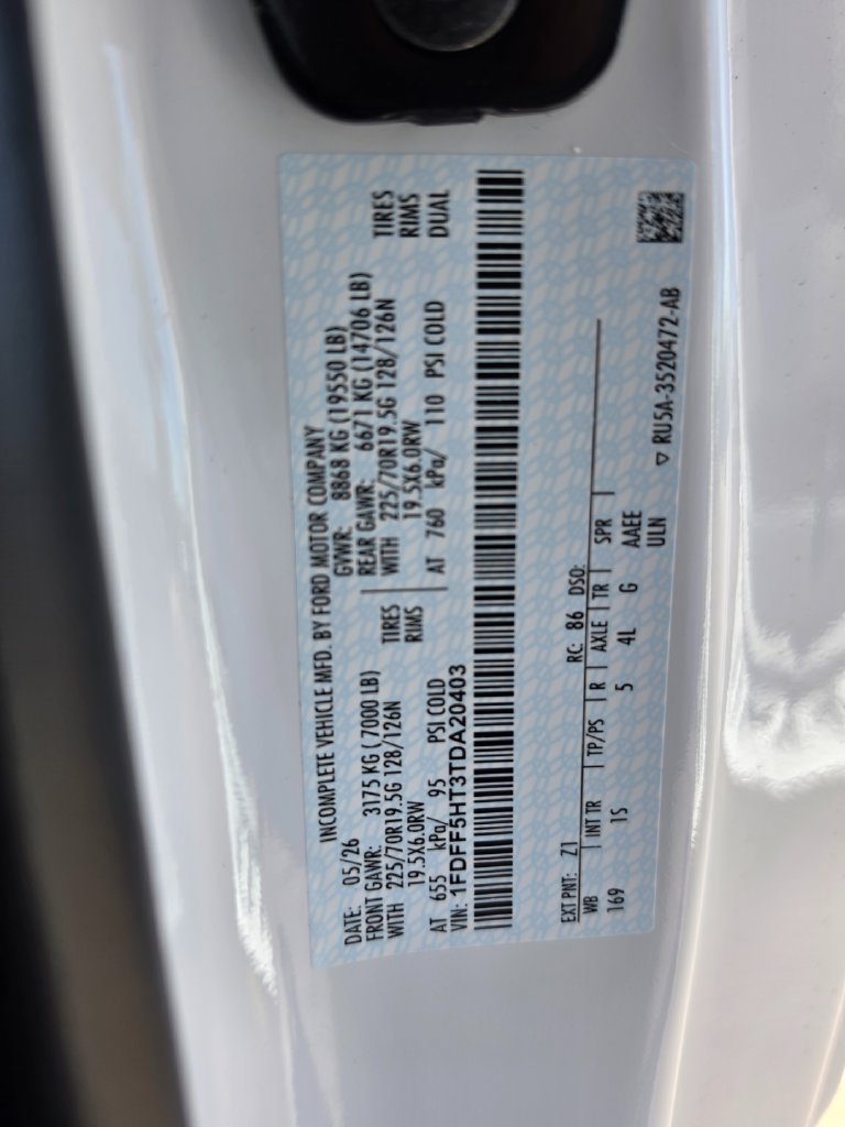 New 2026 Ford F550 4x4 Regular Cab Super Duty image 49