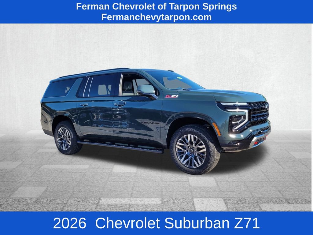 New 2026 Chevrolet Suburban Z71 w/ Z71 Off-Road Package video 1