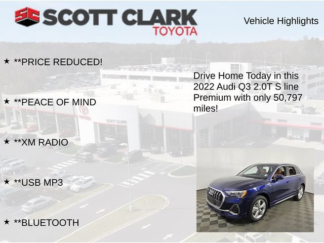 Used 2022 Audi Q3 2.0T Premium w/ Convenience Package AWD/4WD image 13