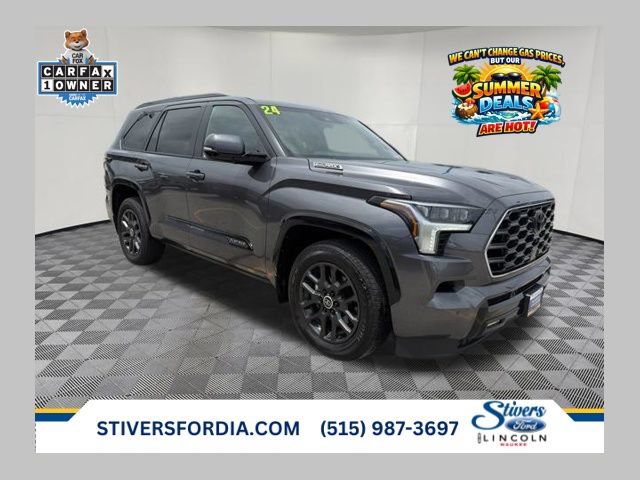 Used 2024 Toyota Sequoia Platinum AWD/4WD image 1