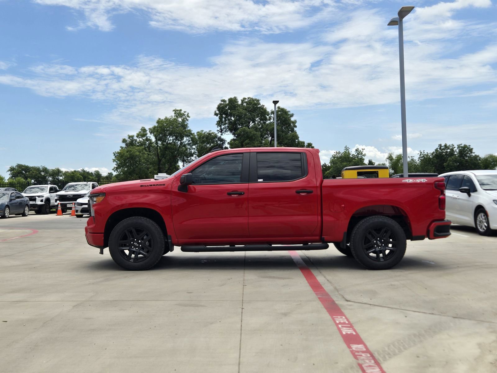 New 2025 Chevrolet Silverado 1500 Custom w/ LPO, Dark Essentials Package image 8