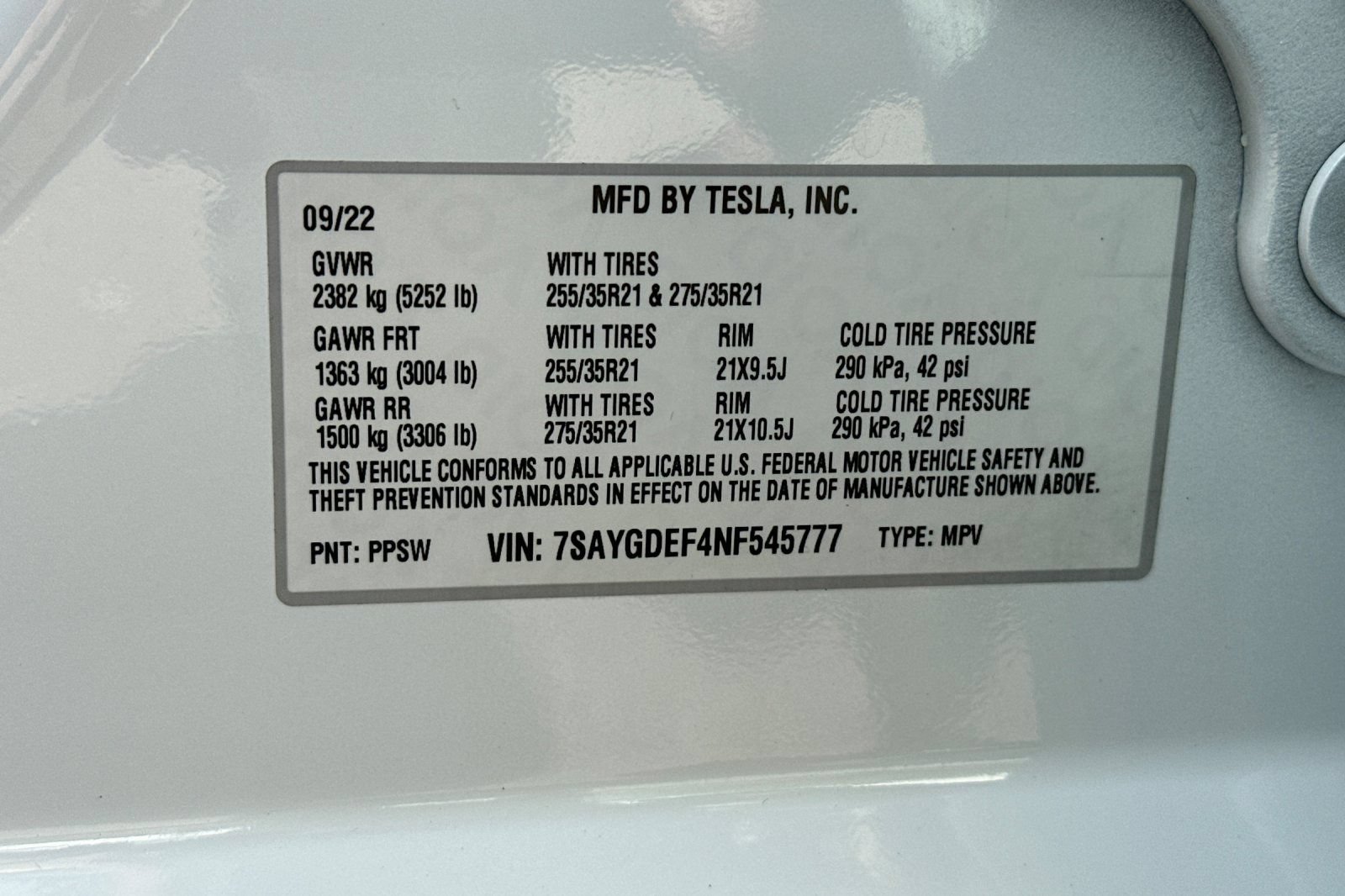Used 2022 Tesla Model Y Performance AWD/4WD image 35
