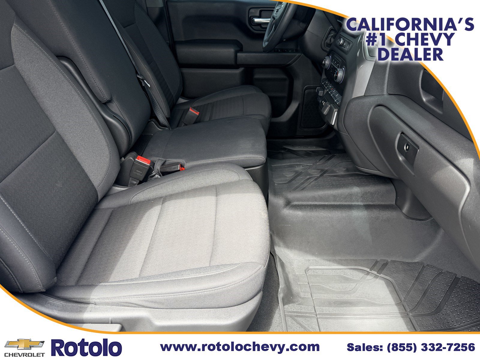 Used 2025 Chevrolet Silverado 1500 Custom Trail Boss w/ Turbomax Blackout Package AWD/4WD image 8