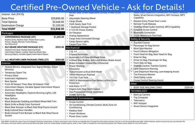 Used 2022 Toyota RAV4 XLE w/ Convenience Package AWD/4WD image 7