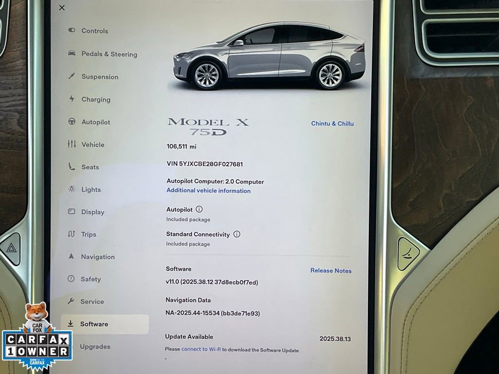 Used 2016 Tesla Model X 75D image 48