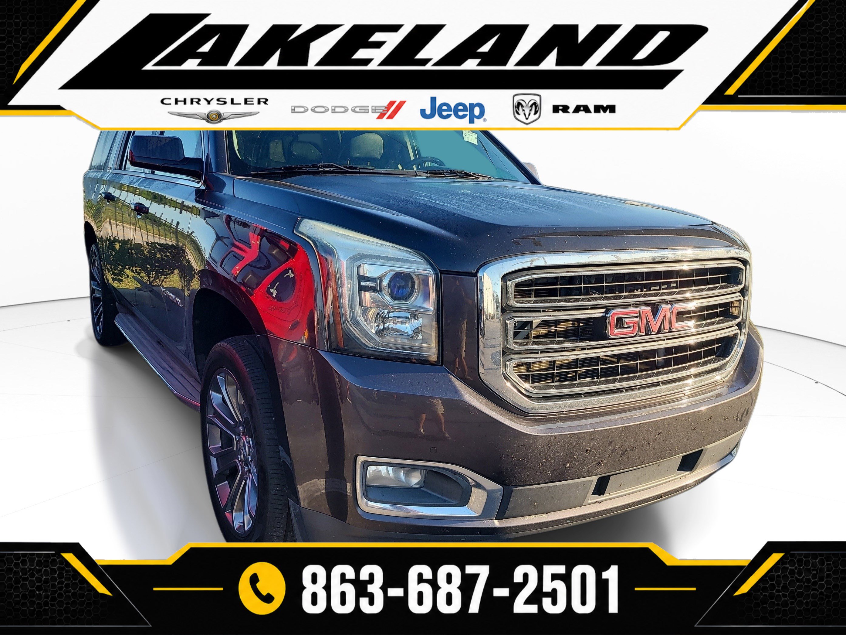 Used 2015 GMC Yukon XL SLE w/ HD Trailering Package RWD image 1