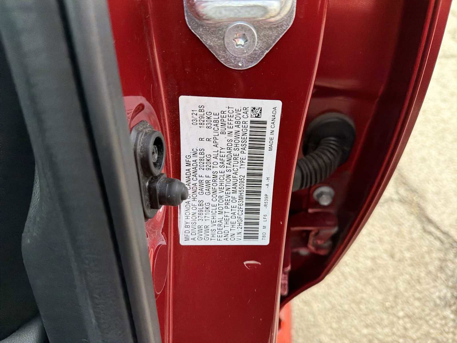 Certified 2021 Honda Civic LX image 32