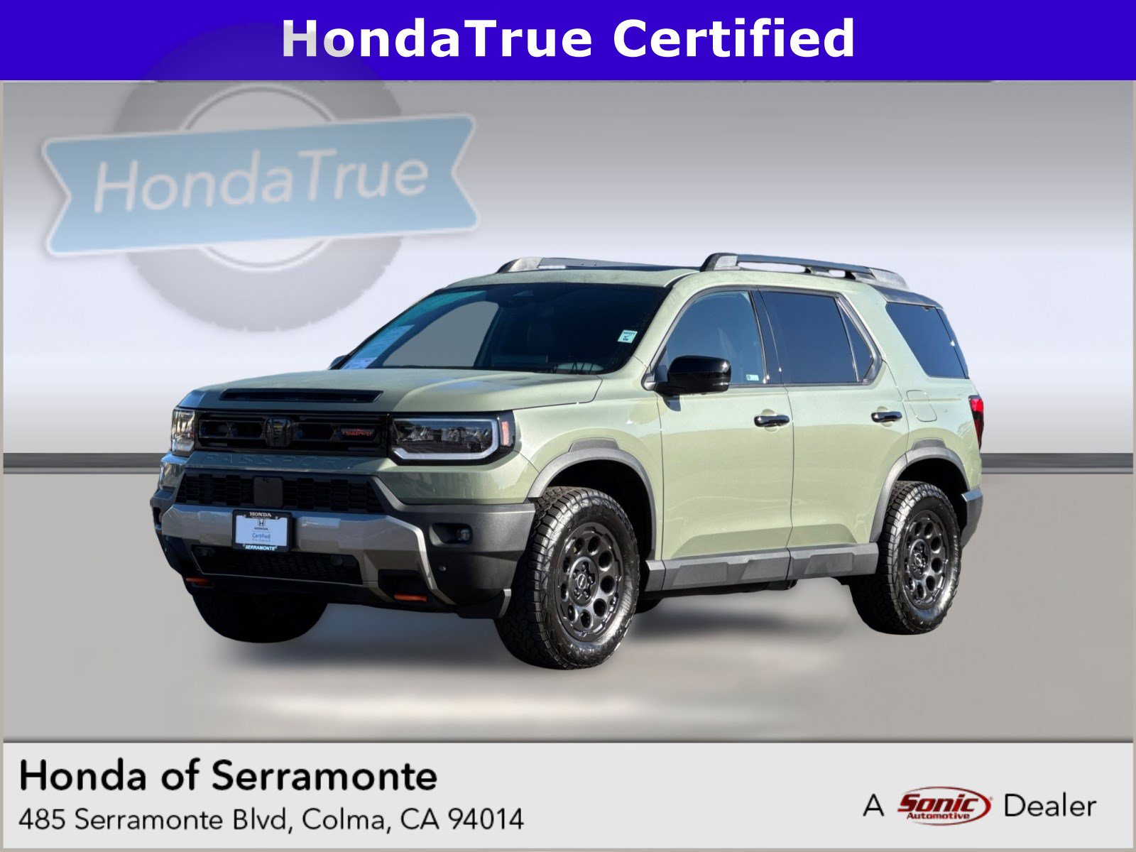 Certified 2026 Honda Passport TrailSport Elite