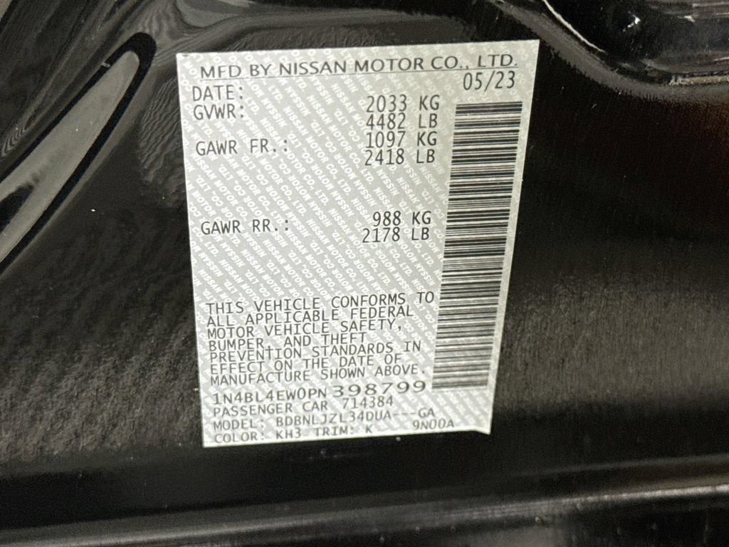 Certified 2023 Nissan Altima 2.5 SL AWD/4WD image 34