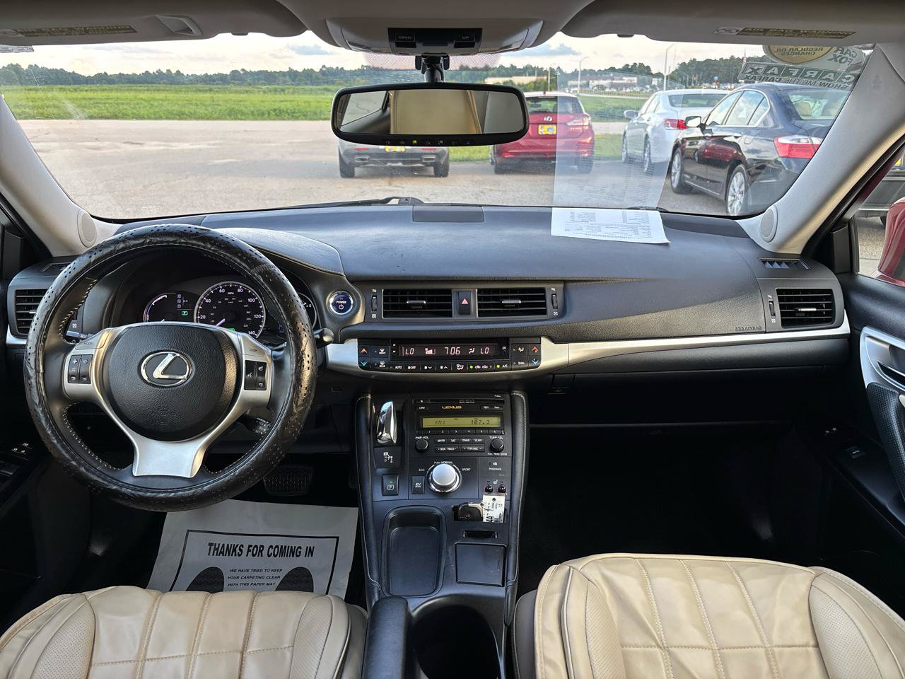Used 2013 Lexus CT 200h w/ Premium Pkg w/Backup Camera FWD image 12
