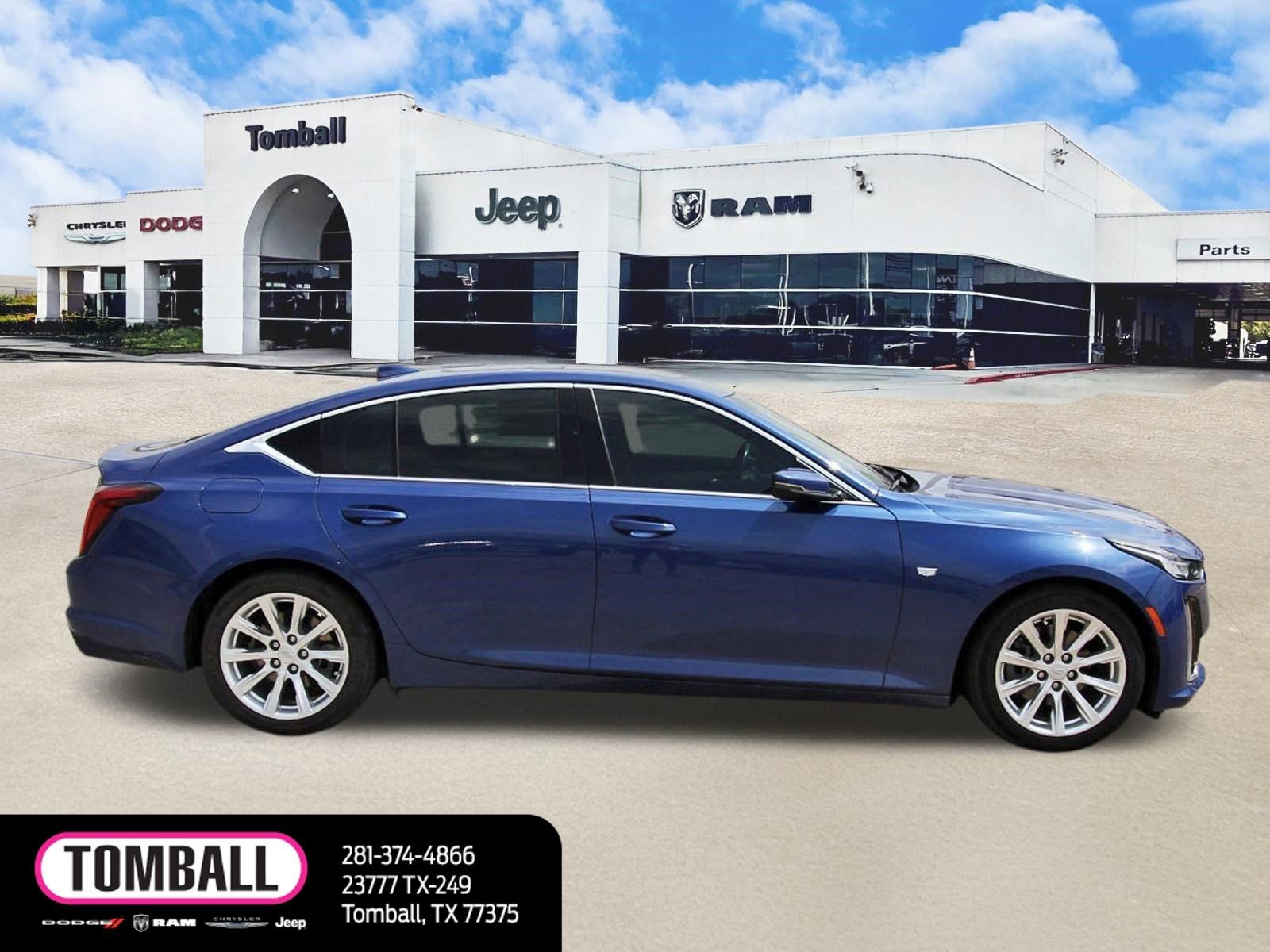 Used 2024 Cadillac CT5 Luxury w/ Sun And Sound Package RWD image 8