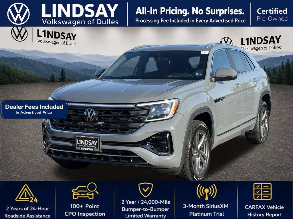 Certified 2024 Volkswagen Atlas Cross Sport SEL R-Line AWD/4WD image 4
