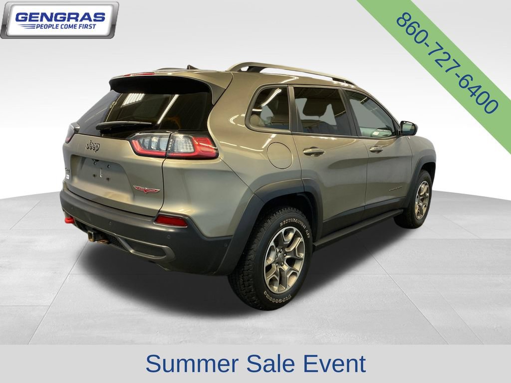 Used 2020 Jeep Cherokee Trailhawk AWD/4WD image 8