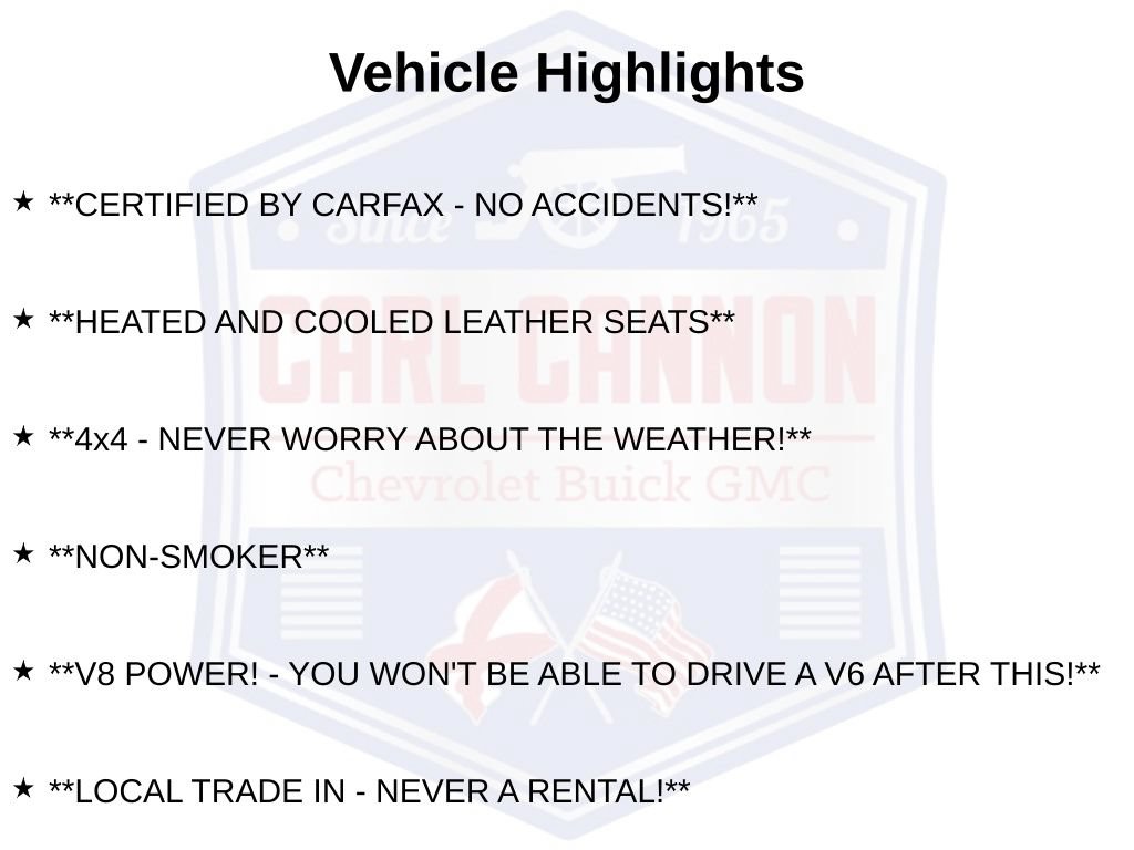 Used 2020 Chevrolet Silverado 1500 High Country w/ Technology Package AWD/4WD image 10