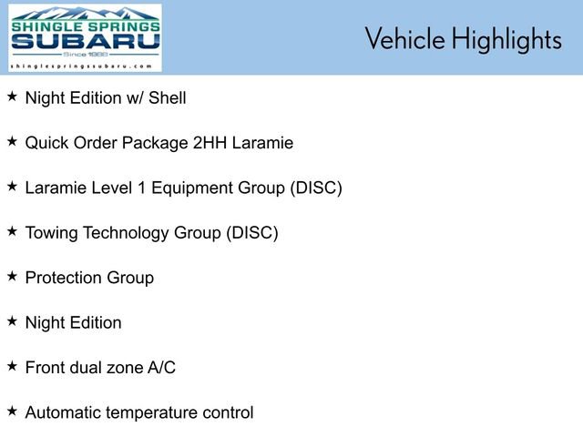 Used 2021 RAM 2500 Laramie w/ Night Edition image 42